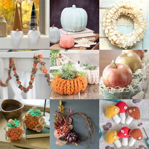 35+ DIY Fall Decor Projects That Are Cute and Easy! - DIY Candy