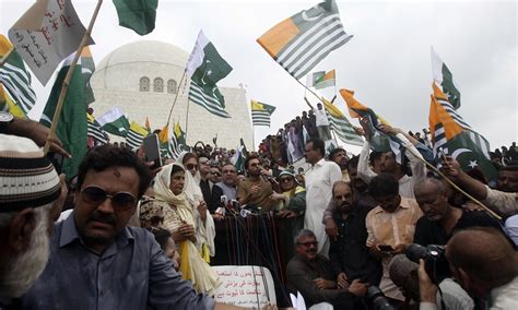 In pictures: Tens of thousands of Pakistanis come out on streets to show solidarity with ...