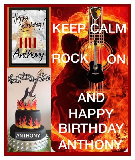 Happy Birthday Anthony