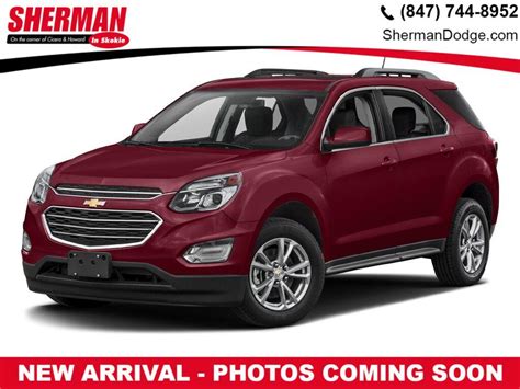 Used 2017 Chevrolet Equinox LT For Sale (Sold) | Sherman Dodge Chrysler Jeep Ram Stock #H0542