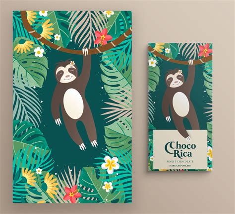 Chocolate Packaging - Choco Rica on Behance