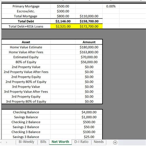 Personal Budget Template for Excel 2023 - Etsy