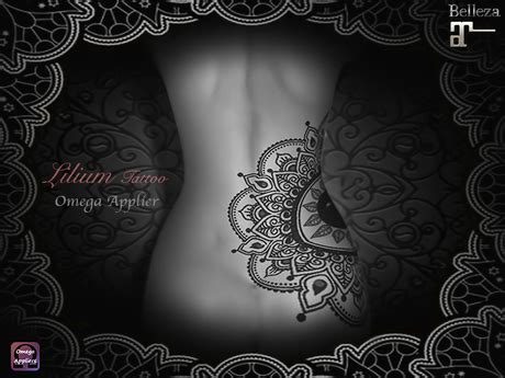 Second Life Marketplace - Hamsa - Lilium Tattoo - Maitreya Applier