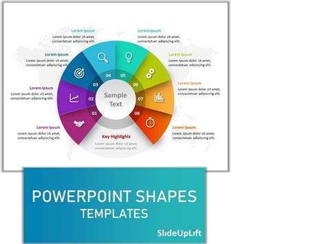 PowerPoint Shapes Templates | SlideUpLift | Shape templates, Powerpoint ...