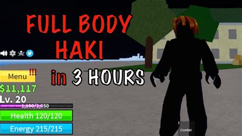 LVL1 NOOB gets FULL BODY HAKI in 3 HOURS | BLOXFRUITS - YouTube