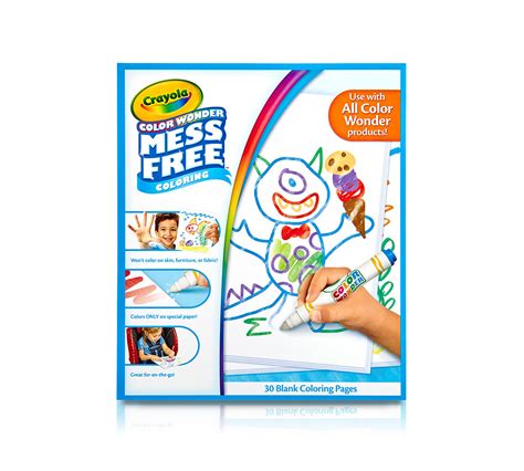 Color Wonder Paper, 30 Mess Free Coloring Sheets | Crayola.com | Crayola