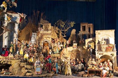 A typical Nativity scene in Italy. | Christmas in italy, Italian christmas, Christmas nativity scene