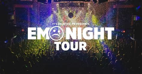 The Emo Night Tour - Spartanburg | GroundZero, Spartanburg, SC | Fri ...