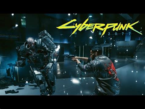 Cyberpunk 2077 - Adam smasher boss Fight - YouTube