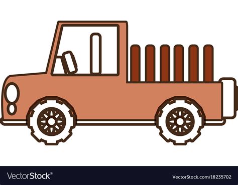 Safari vehicle Royalty Free Vector Image - VectorStock