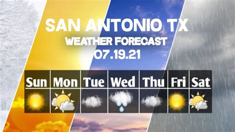 Weather Forecast San Antonio, Texas San Antonio weather Forecast 07/19 ...