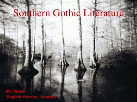 Southern gothic literature