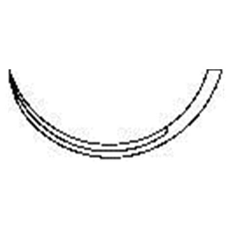 SUTURE ETHILON - AGO DORSO TAGLIENTE - FILO CM 45 - 661H - FS-2 3/8 ...