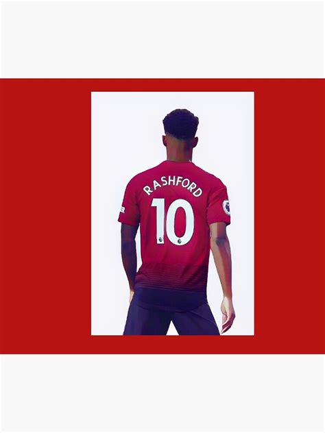 "Marcus Rashford Design Art - Marcus Rashford Essential T Shirt" Poster ...