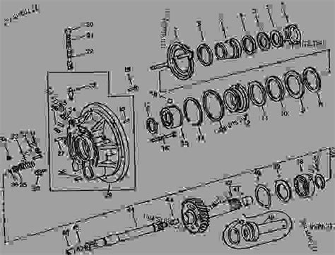 TRANSMISSION AND PTO CLUTCH OPERATING PISTON HOUSING AND PISTONS [02H11 ...