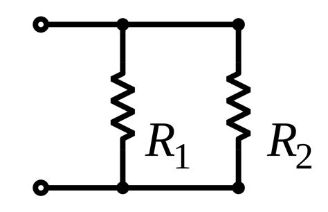 File:Two Resistors in Parallel.svg - Wikimedia Commons