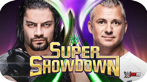 FULL MATCH - Roman Reigns vs. Shane McMahon - WWE Super Showdown 2019 ...