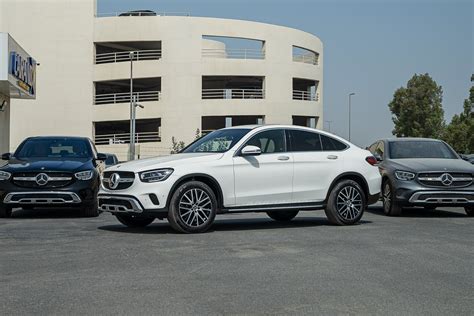 Mercedes-Benz GLC 300 4Matic Coupe 2022 White / Brown Interior – CarandX