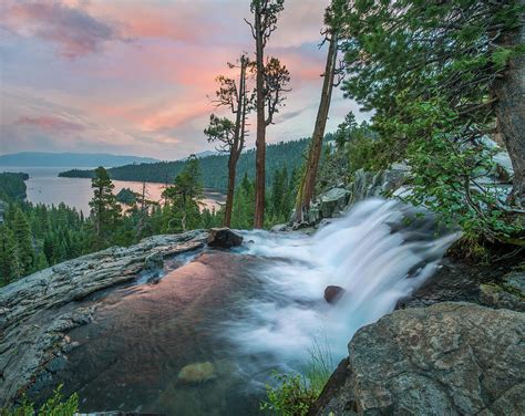 Eagle Falls And Emerald Bay, Lake Tahoe, California Photograph by Tim Fitzharris - Fine Art America