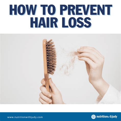 Hair Loss Prevention | Nutrition with Judy | Holistic Wellness