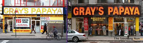 NYC Vintage: NYC Vintage Image Of The Day: Gray's Papaya, Since 1973