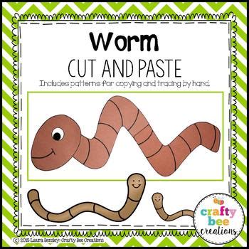 Worm Craft | Bug and Insect Crafts | Spring Activities | Insect Activities