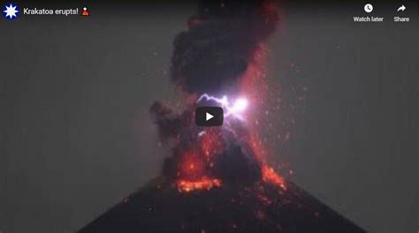 Eruption of Mt Krakatoa, Indonesia (April, 11, 2020) - Vision Times West