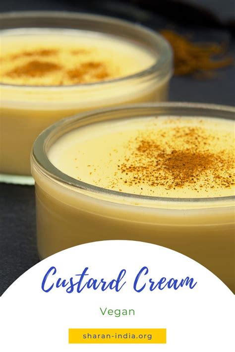 Vegan Custard Cream | Custard, Recipes, Vegan