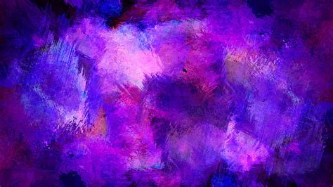 Purple Abstract Painting