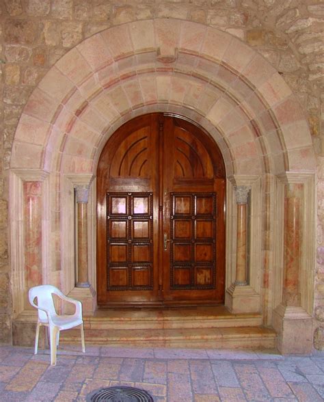 Free Images : architecture, wood, stone, arch, column, exit, entrance ...