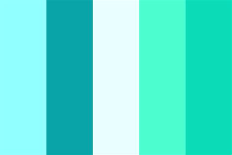 cyan Color Palette