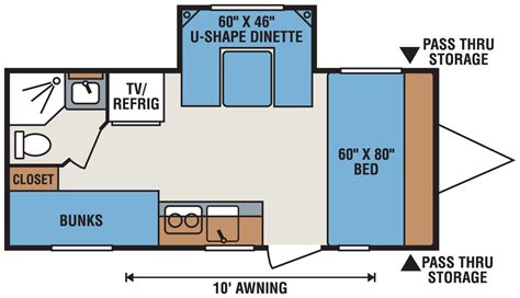 Escape Travel Trailer Floor Plans - floorplans.click