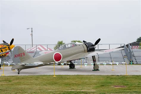 Mitsubishi A6M2 Zero fighter, Oshkosh, 2013 (photo: David Isby) | Wwii plane, Fighter jets, Fighter