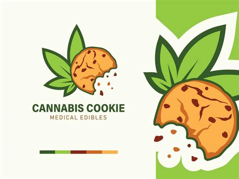 modern cannabis cookies bakery logo design 36311763 Vector Art at Vecteezy