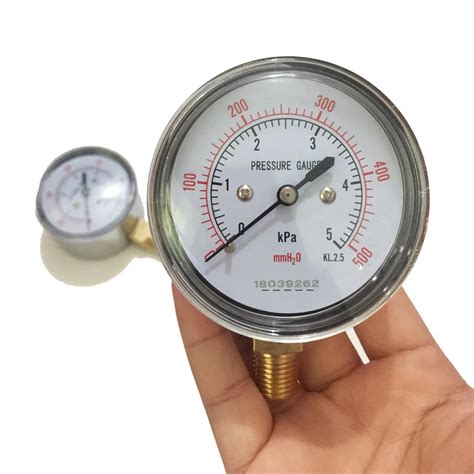 YE 60 diaphragm pressure gauge water meter column surface micro ...