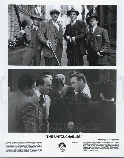 Andy Garcia Sean Connery Kevin Costner The Untouchables Cast 1987 ...