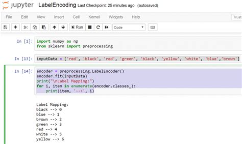 Python Machine Learning Label Encoding - Codeloop