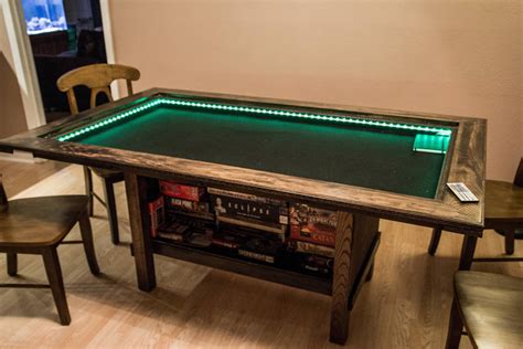 Gaming table - Album on Imgur | Game room, Gaming table diy, Board game table