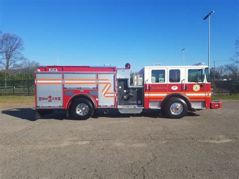 Pierce Fire Truck - Enforcer Pumper delivered to the Township of West Orange - FSS