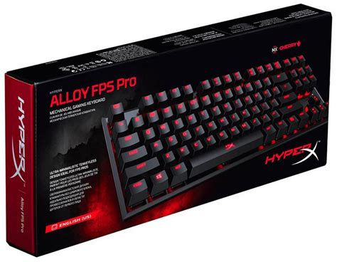 Buy HyperX Alloy FPS Pro Mechanical Gaming Keyboard, Cherry MX Red ...