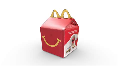 McDonald's Happy Meal Box - Buy Royalty Free 3D model by chrisprice ...