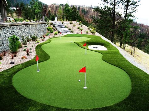 35 Elegant Backyard Miniature Golf Course Kits - Home, Family, Style and Art Ideas