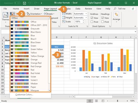 Microsoft office color schemes - factorybro