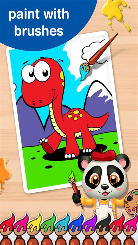 Baby Panda Paintbox - Coloring Games for Kids for iPhone - Download