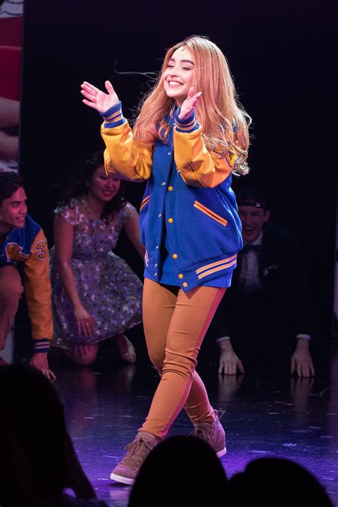 Sabrina Carpenter - "Mean Girls" on Broadway in NYC 03/10/2020 • CelebMafia