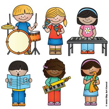 Musical Instruments For Kids Clipart Classroom