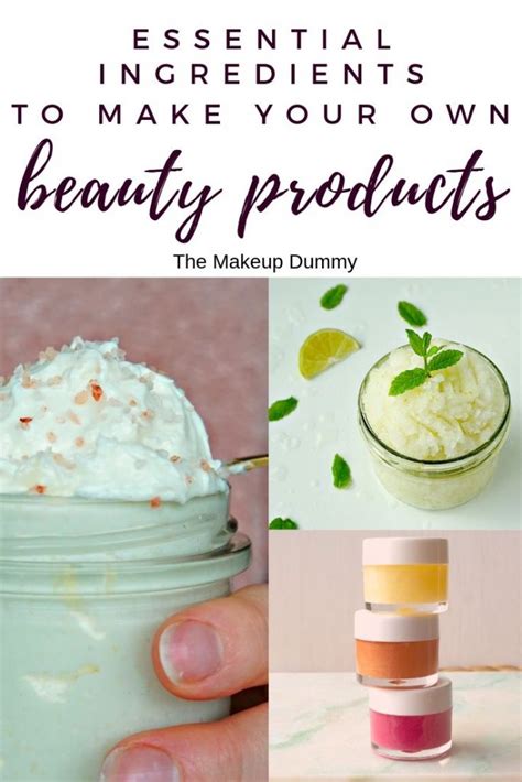 Make Your Own Skincare: Full List of DIY Ingredients - The Makeup Dummy