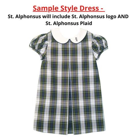 St. Alphonsus Dress – Educate & Celebrate