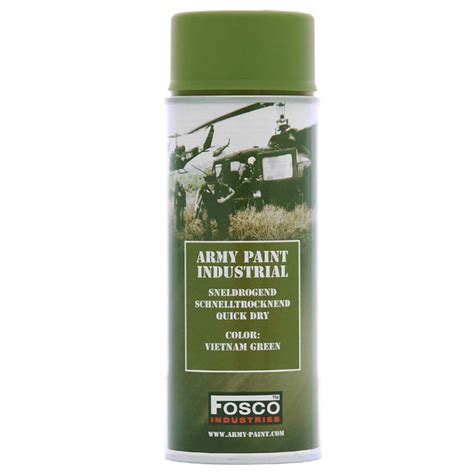 FOSCO SPRAY ARMY PAINT 400 ML. - VIETNAM GREEN - Urban Airsoft