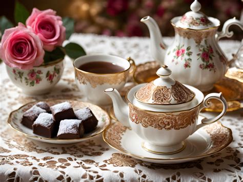 Elegant High Tea Free Stock Photo - Public Domain Pictures